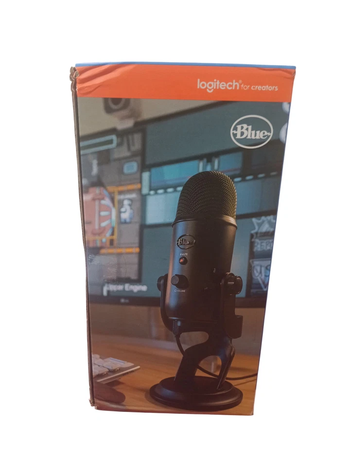 Microfono streaming Logitech Blue Yeti nero - Immagine 3 di 4
