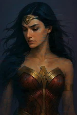 4x6  Color Photo Print Women Famous Fan Art ai Fantasy superhero cosplay HOT 75