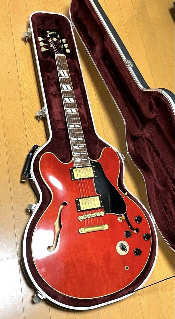 ★超激レア 90s ビンテージ BURNY ES-345モデルSKB Super 90S Vintage Burny Es-345 Model Skb Safe delivery from