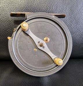 Moulinet à Mouche Ancien – Modèle Vintage Sans Marque – Pour Collection Ou Déco
