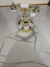 Push Button Dial Landline Telephone Vintage Style Landline Phone