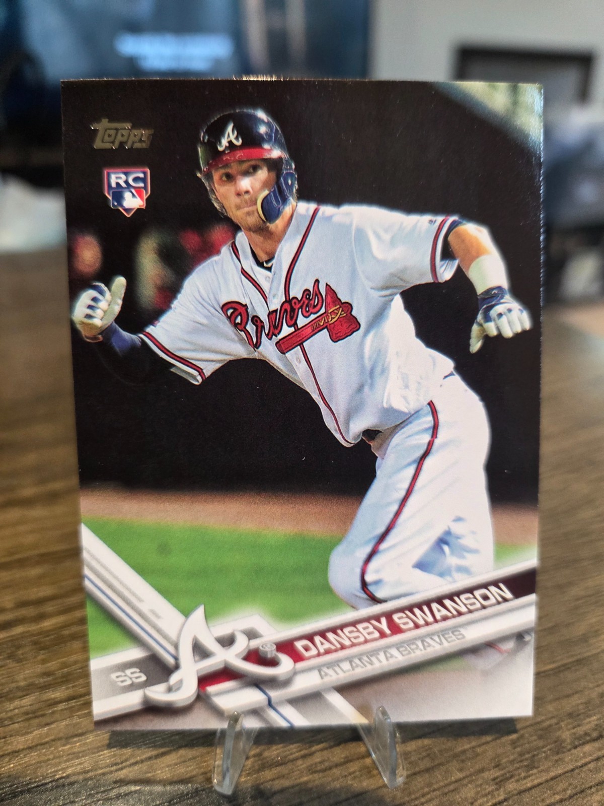 2017 Dansby Swanson Topps RC #87