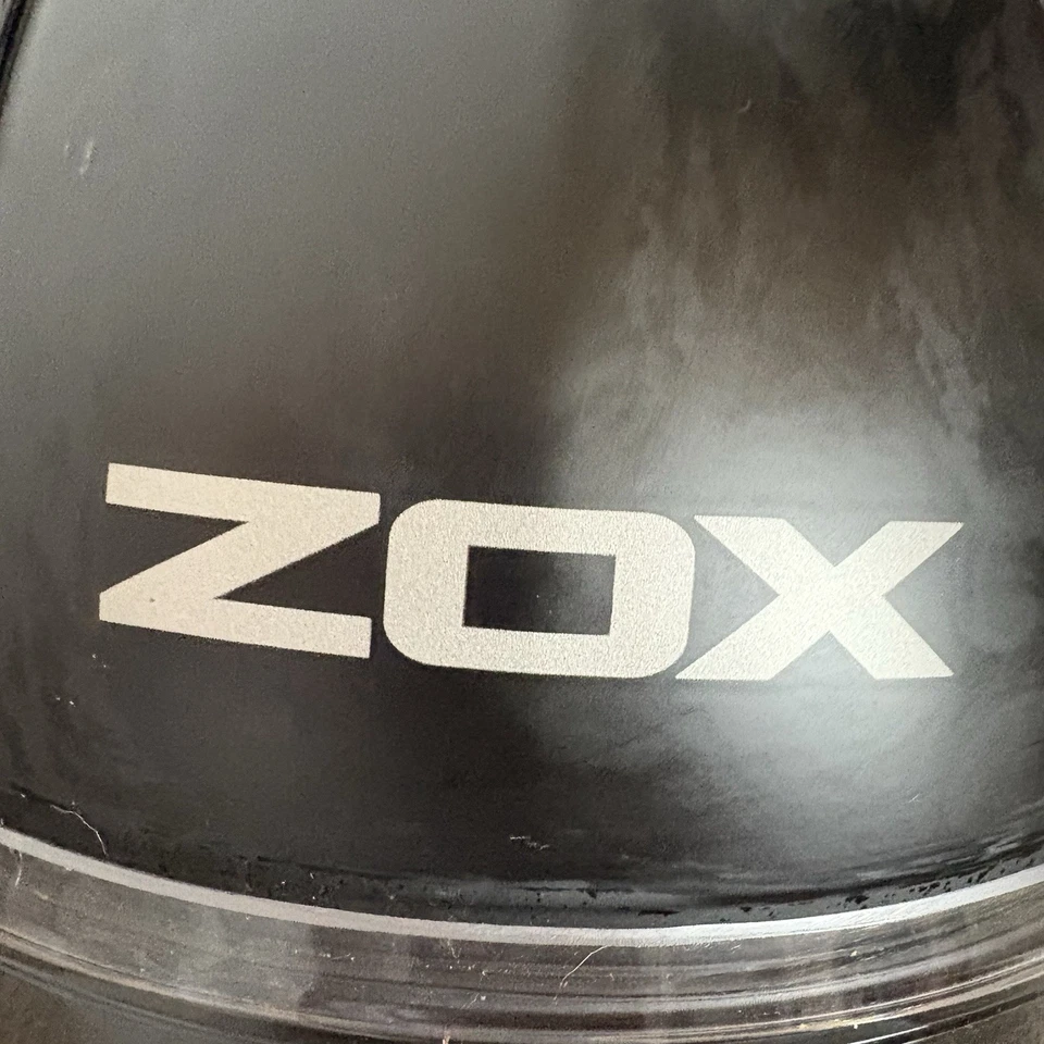 Casco de motocicleta ZOX Galaxy cara completa - negro mate - talla L Foto 2 de 4