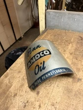 VT Maple Syrup Sugaring Sap Bucket Tin Cover Lid Penn Amoco Oil Can Repurposed