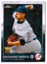 Masahiro Tanaka 2015 Topps Chrome #68 Baseball Card New York Yankees