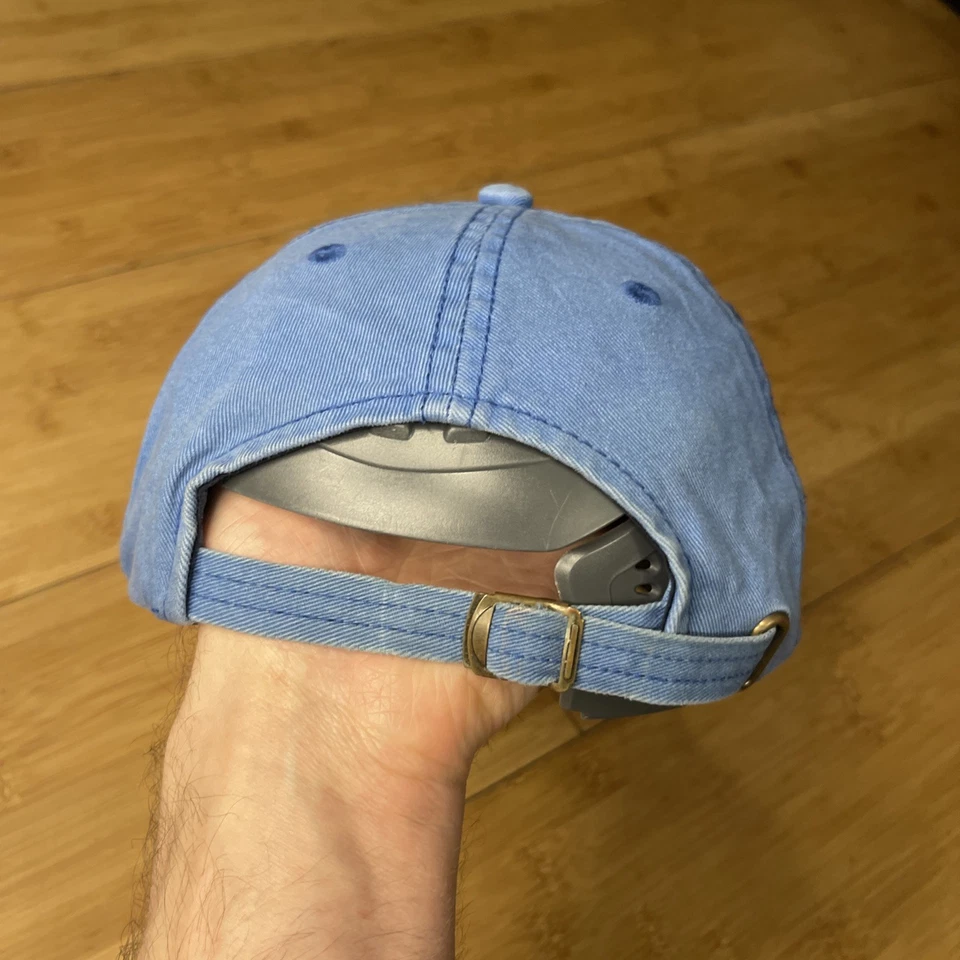 De colección Walt Disney World Animal Kingdom Lodge Azul Lavado-Desvanecido Correa Papá Sombrero En muy buena condición Foto 4 de 4