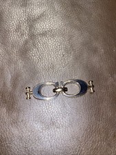 Coach Replacement Purse Hardware Double C Black Gold