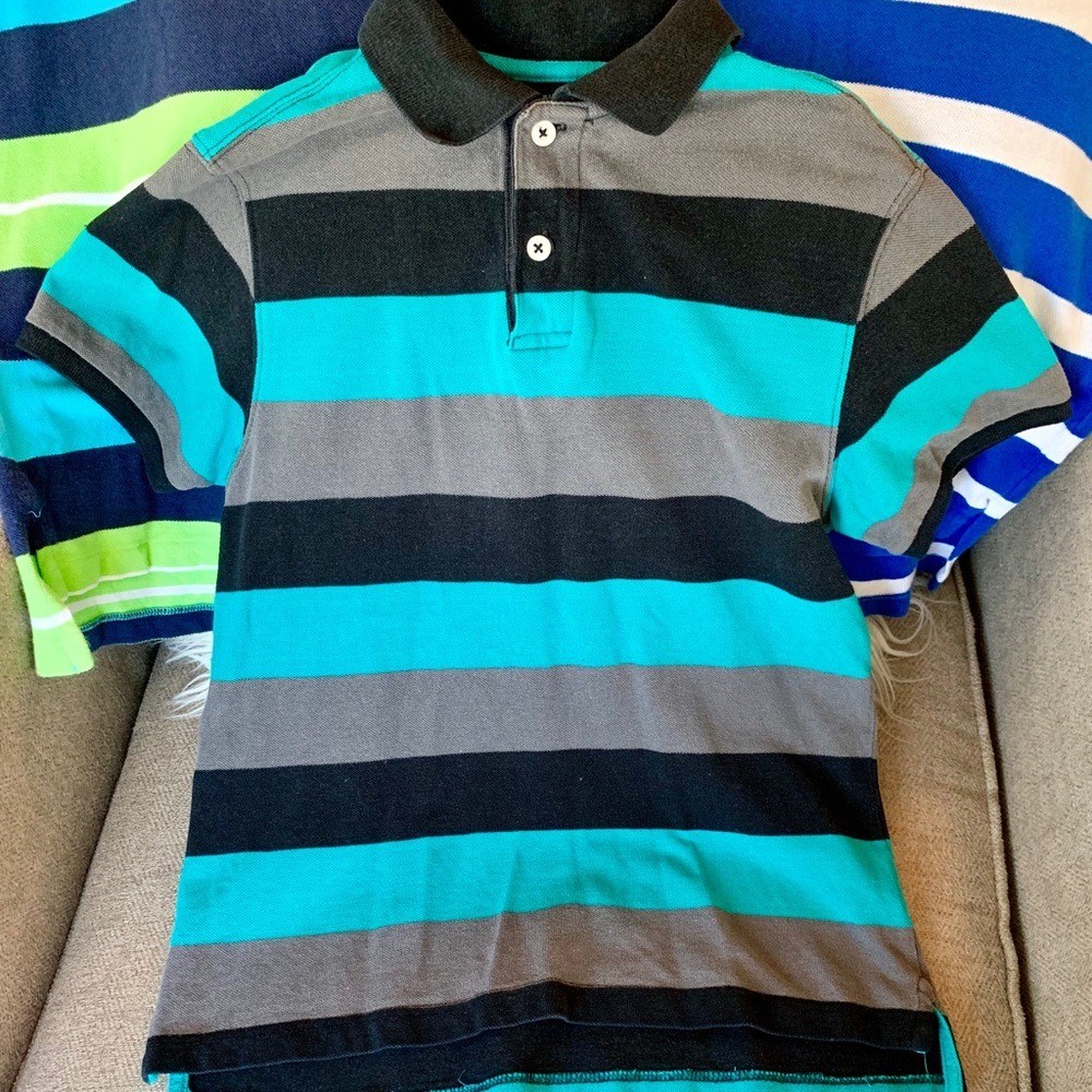 Bundle of (2) Chaps (1) Arizona Jean Polo Shirts image 2