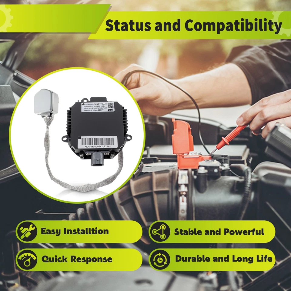 Encendedor de lastre de xenón para Infiniti G37 G35 Q60 cupé G37 G35 Q50 Q40 Q45 sedán Foto 2 de 4