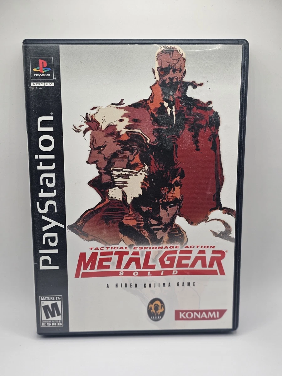 Manual Included Metal Gear Solid 1998 Video Games for sale | eBay