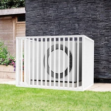 Protective Fence Cover for Air Conditioner Outdoor Units, Privacy Screen for A/C