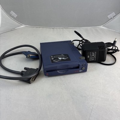 Iomega Zip 100 External Drive Z100P2 100MB PC Compatible Parallel w/discs WORKS