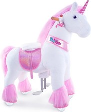 PonyCycle Official 2019 New U Series Ride on Horse Toy Plush Walking Animal