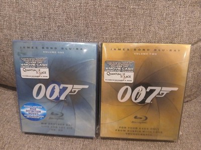 (2) Blu Ray Box Sets James Bond 007 Volume 1 and 2 ( Six Total Films ) BRAND NEW