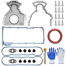 635-518 Rear Main Seal Kit Oil Pan Gasket Chevy GMC 4.8-6.2L