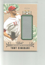 2014 TOPPS TRIPLE THREADS UNITY RELICS #UJRTC1 TONY CINGRANI 15/18