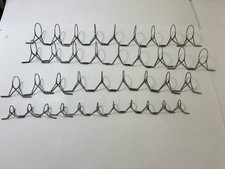 38 Pcs Nos Rod Guides Eyes For Rod Making SS 3 Sizes LOOK