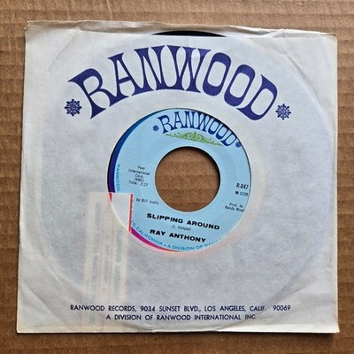 RAY ANTHONY Slipping Around/Somday You'll Want Me 45 7'' Record Vinyl