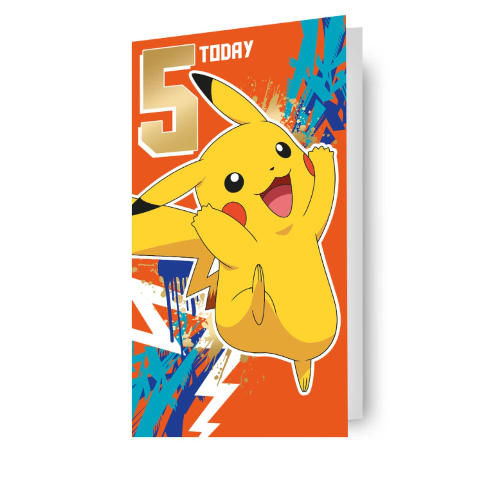 Pokemon Age 5 Birthday Card