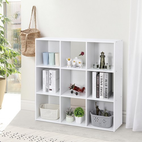 9-Cube Closet Organizer Storage Organizer Saving Space for Room Office White - Bild 8 von 12
