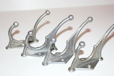 Vintage metal hooks Retro hook Metal hooks Wall hangers for clothes Set of 4 ps