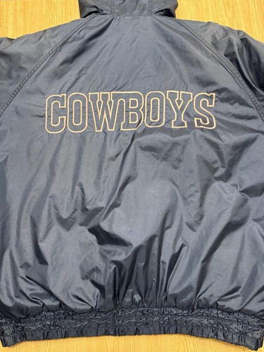 Vintage 90’s Dallas Cowboys NFL Game Day Puffer Jacket Sz XL - Picture 5 of 9