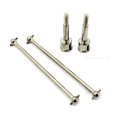 HSP 06061 08064 Alum. Drive Shaft Set Dog-bones Stub Axles for Redcat Vortex SS