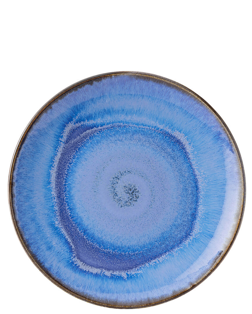 Murra Pacific Coupe Plate Dinner Desserts Serving Plates 9"" (23Cm) Pack Of 6