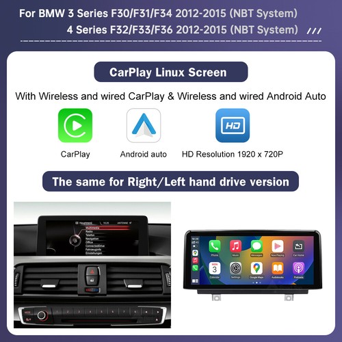CarPlay Linux Touch Screen For BMW 1 2 3 4 Serie F20 F21 F22 F30 F31 F32 F33 F34 - Picture 12 of 12
