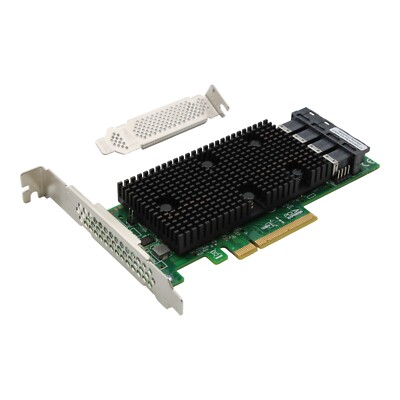 Broadcom 9400-16i Tri-Mode SAS / S-ATA / NVME 12G PCIe x8 16-Port HBA Controller