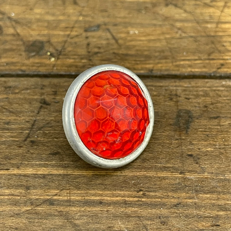 De colección Schwinn Rack Reflector Trasero Joya Rojo Años 50 Globo Neumático Spitfire Foto 4 de 4