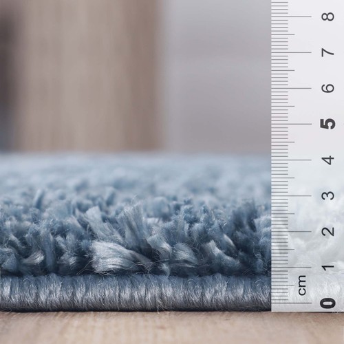 Berlin Solid Shag Rug Runner Living Room Bedroom 4x6 5x8 8x10 Large Area Rugs - Picture 24 of 73