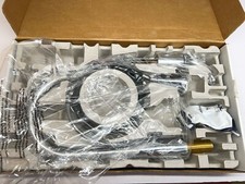 KOHLER k-647-CP Simplice two-hole kitchen sink faucet pull-down swing Chrome