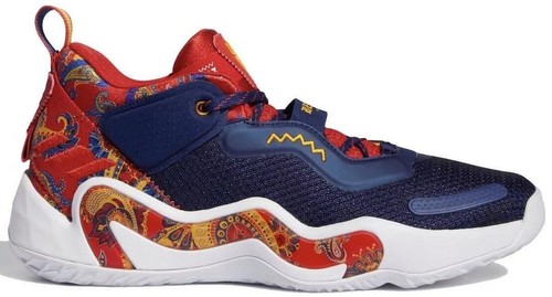 Adidas Shoe Men 9.5 D.O.N. Issue 3 GCA Bel Air Lace Sneaker 