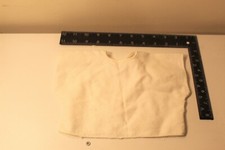 Vintage Antique White Diaper Cotton Shirt