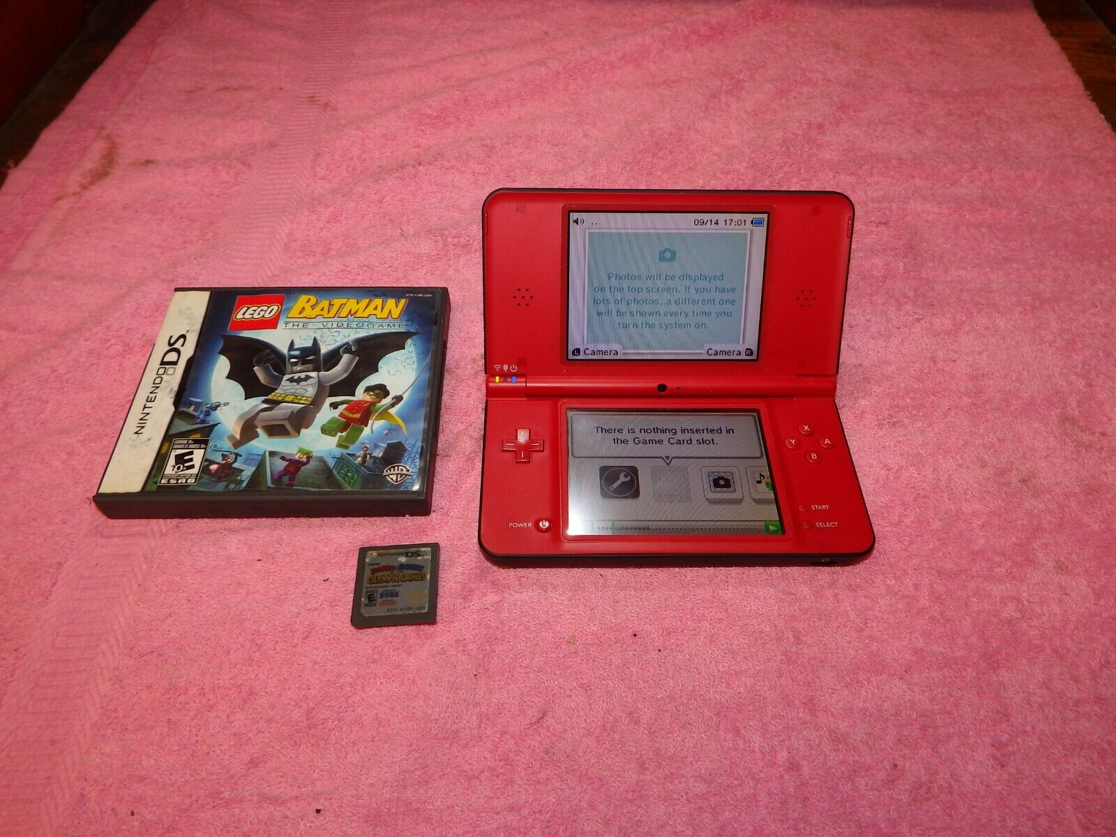 Nintendo Dsi Rosa + Batman Lego