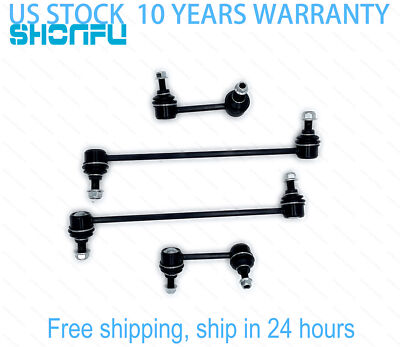 4pc Front Rear Sway Bar Links Kit for 2009-2013 Nissan Altima Maxima Murano FWD