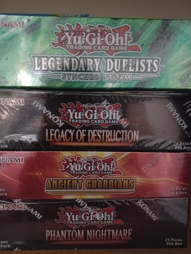 Yugioh 4X Modern Pack Bundle; Unscaled Booster Pack Lot, Authentic, Sealed Cards - 第 1/2 張圖片