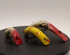 Lot of 3 Kautzky Lazy Ike's 1-3/4", 2", 3"