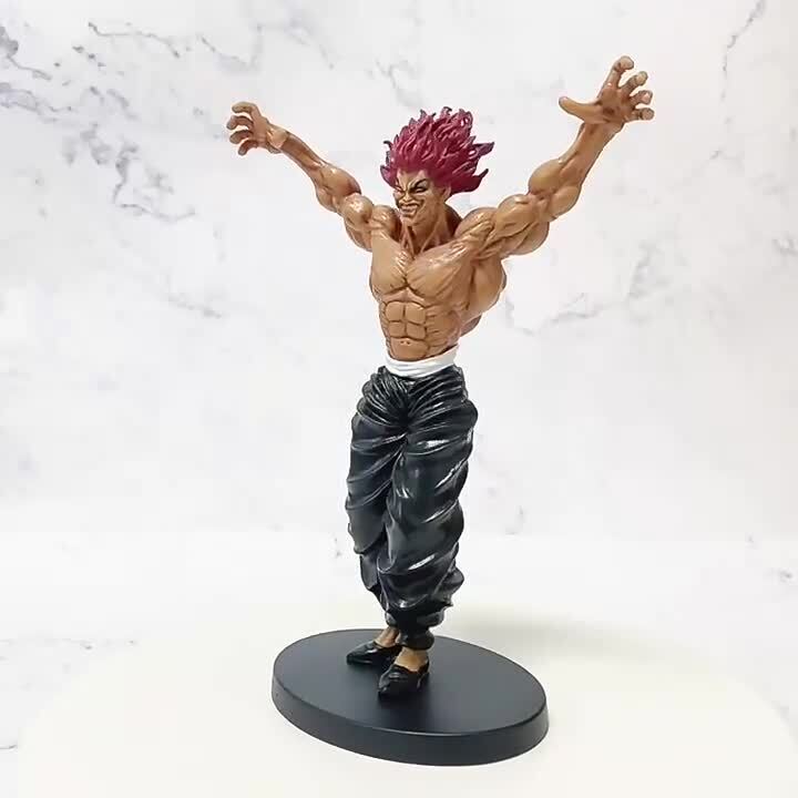 Baki the Grappler Hanma Baki Figure with Box Yujiro Hanma Anime