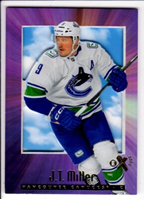 2023-24 Upper Deck Skybox E-X 2000 J.T. Miller Base Card # 71