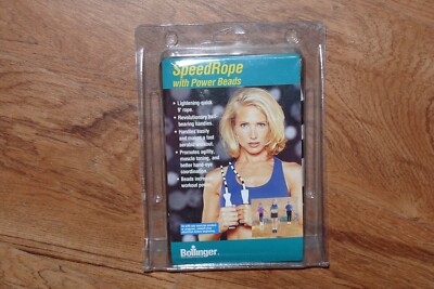 Bollinger Speed Rope with Power Beads, SpeedRope, NEW