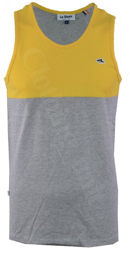 Mens Vest Summer Casual Holiday Gym Muscle Top Le Shark Cotton S-XXL - Picture 10 of 10