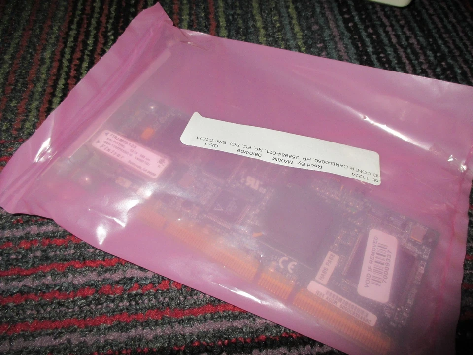 NEW HP EMULEX FIBER CHANNEL HBA PCI-X CARD 64 BIT 133MHZ FCA2684 366025-001,NIP  - Image 2 of 3