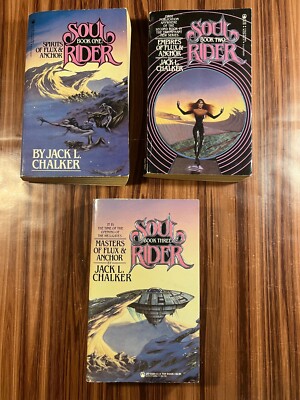 Jack L. Chalker Soul Rider Book 1-3 Spirits Empires Masters