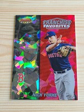 NICK YORKE 2020 Bowman's Best Cracked Ice Franchise Favorites Boston Red Sox 