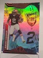 2022 PANINI ILLUSIONS AMARI COOPER BASE FOOTBALL CARD CLEVELAND BROWNS NFL 23