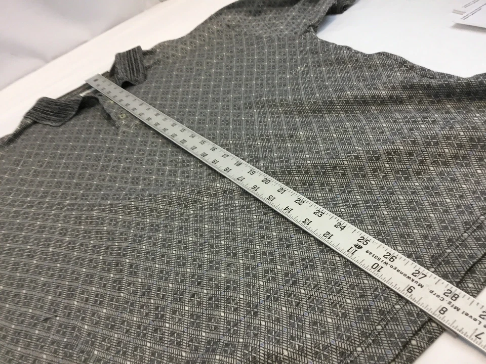 Polo Gianni Sport L Gris Argyle Algodón Hecho en Turquía Como Nuevo YGI R1-841 Foto 3 de 4