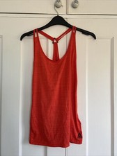 Reebok Coral Red Gym Top - Size XS