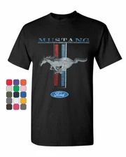 Ford Mustang Classic T-Shirt GT Cobra Boss 302 Mach 1 Cotton Tee